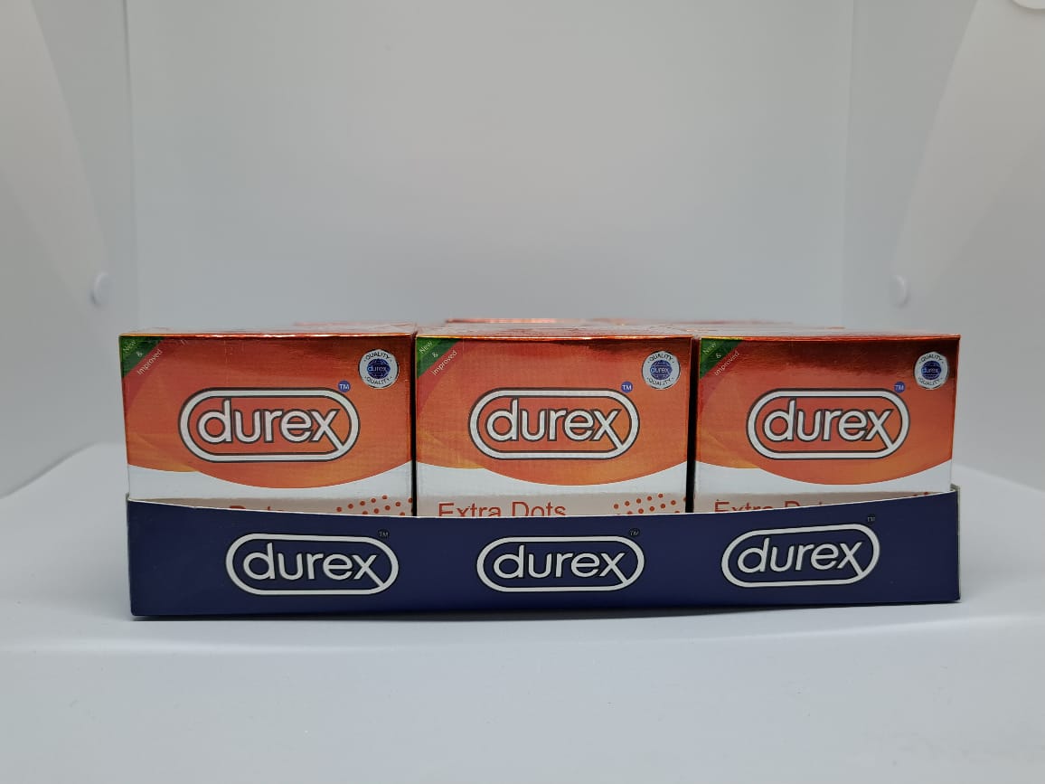 Durex Extra Dots 27 Pcs Wallet